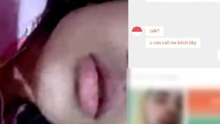 Teen say “call me bitch” while play with pussy webcam omegle mouth fetish