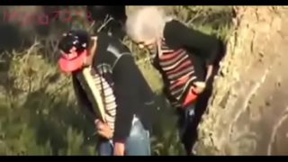Arab couples fucking in park part 2
