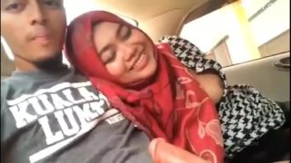 Tudung viral main kat mobil terbaru malay car sex