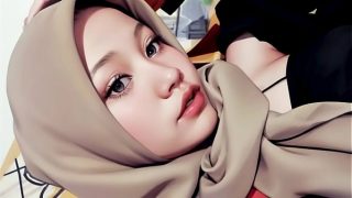 hijab pelicin coli pacar terbaru