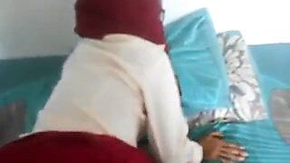 Hijab Indonesian Muslim Couple Anal Fuck and Cumshot